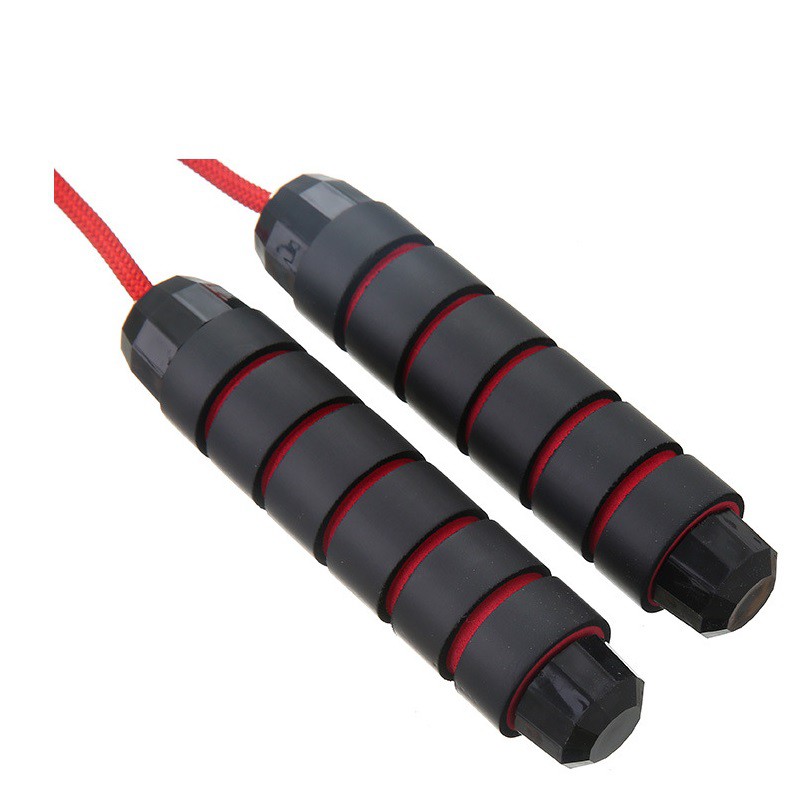Dây nhảy dây SPORTY TS23 kèm tạ, lõi dây thép 6mm, tay nắm có vân êm ái thoáng khí