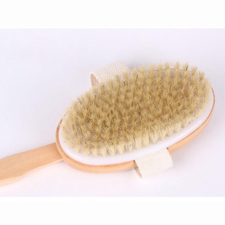 Máy chà sàn tắm BAMBOOB Tắm lông tự nhiên Máy mát xa toàn thân da khô