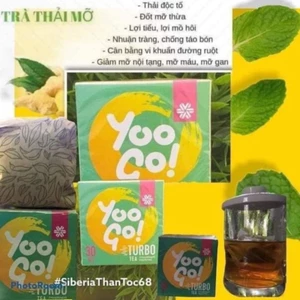 ♥️♥️Trà thảo mộc Cleansing T Body Tubo yoogo Siberi Nga