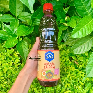 Nước Mắm Cá Cơm Truyền Thống Lê Gia 650ml/ 2L - Xanhsam Natural & Organic