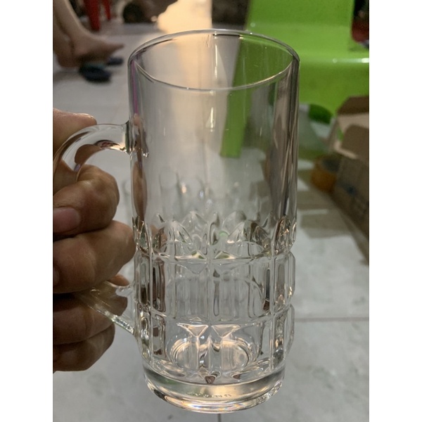 Hộp 6 Ly Quai CàFê Thủy Tinh Cao Cấp UG-131 Hàng Nhập Khẩu Made in ThaiLan