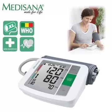 [Mã SKAMLTSM9 giảm 10% đơn 99K] MÁY ĐO HUYẾT ÁP MEDISANA BU512
