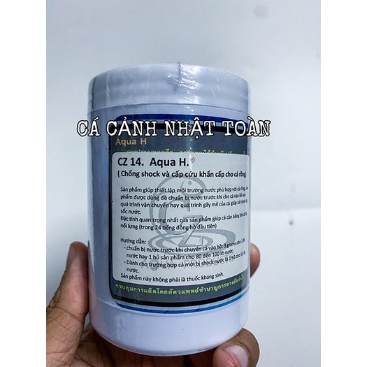 AQUA H CHỐNG SHOCK VÀ CẤP CỨU CHO CÀ RỒNG THÁI LAN 250G