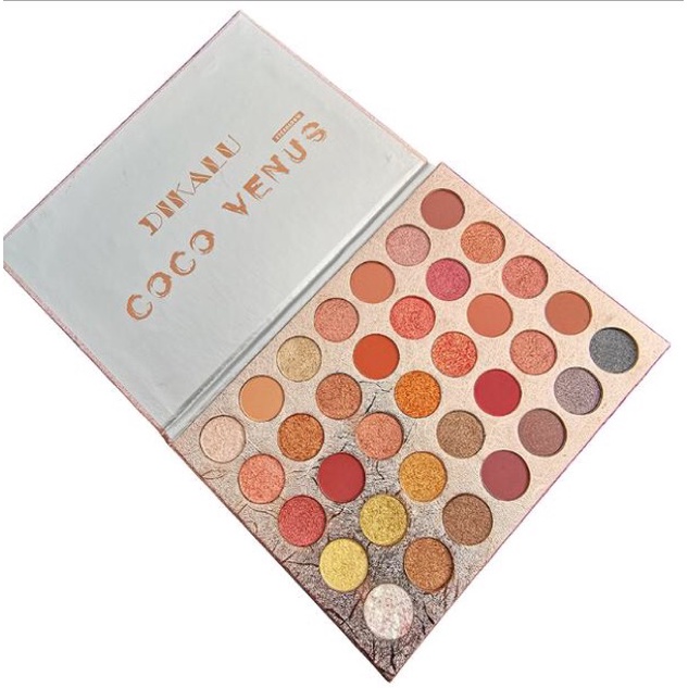 Bảng Phấn Mắt Nhũ 35 Ô Dikalu CoCo Venus Eyeshadow Palette DKL-017