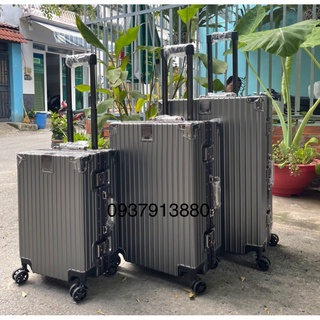 vali khung nhôm khóa sập  CAO CẤP HIỆN ĐẠI SIZE 32 LỚN ,BÃO HÀNH 5 NĂM