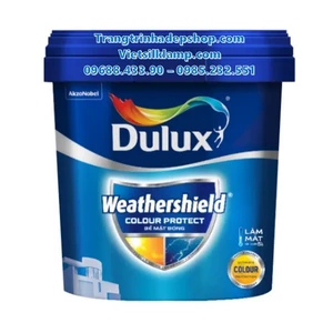 Sơn phủ màu - Sơn ngoại thất cao cấp DULUX WEATHERSHIELD COLOR PROTECT BỀ MẶT BÓNG - E023 (1L)