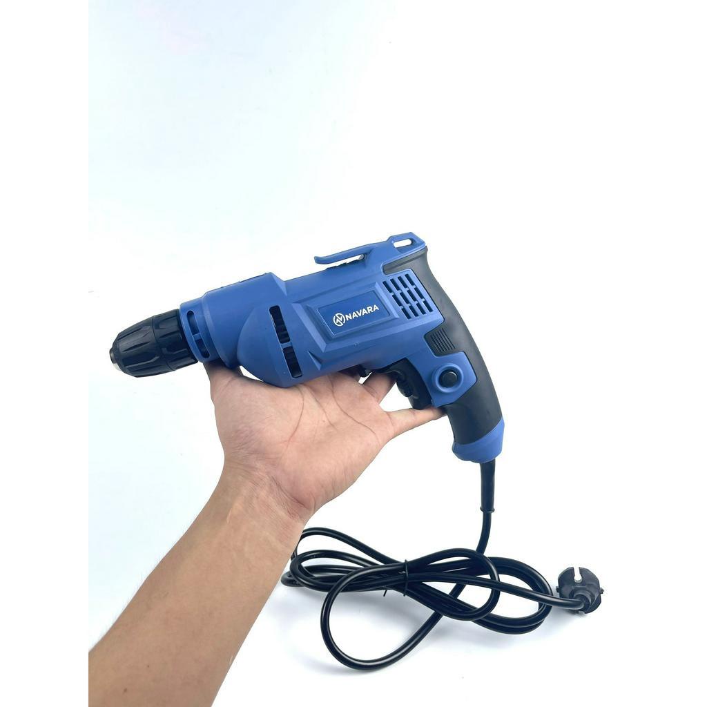 Máy khoan cầm tay Navara 10A Động cơ Không chổi than bền bỉ và mạnh mẽ, Dây đồng nguyên chất