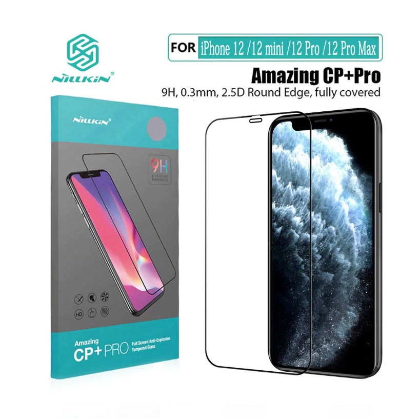 Kính Cường Lực iPhone Nillkin Full màn hình CP+ PRO iPhone X -> 16 ProMax