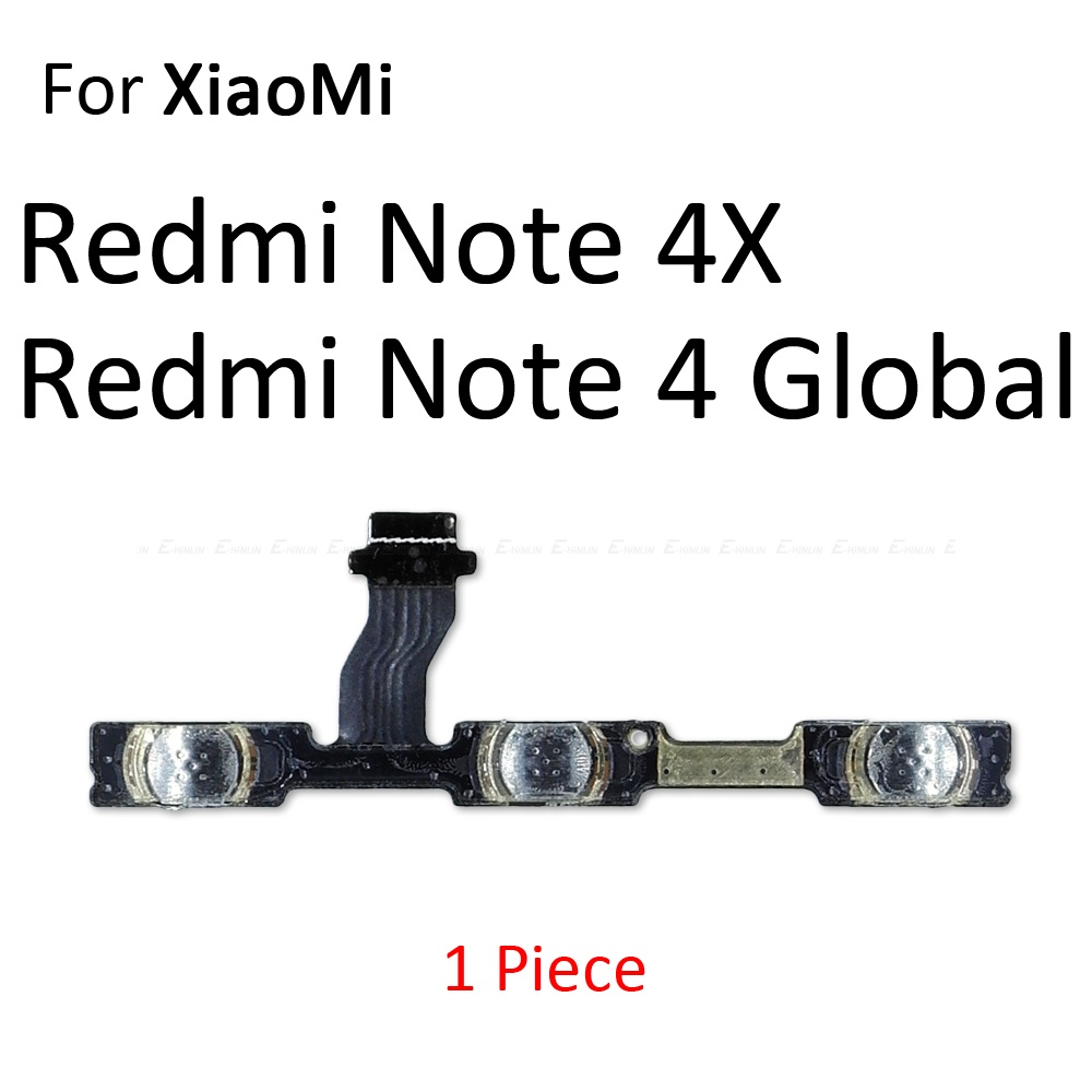 Mạch Nút Âm Lượng Cho Điện Thoại Xiaomi Redmi 3X 3 3S 4A 5 Plus Note 5 5A 2 4 3 Pro 4X