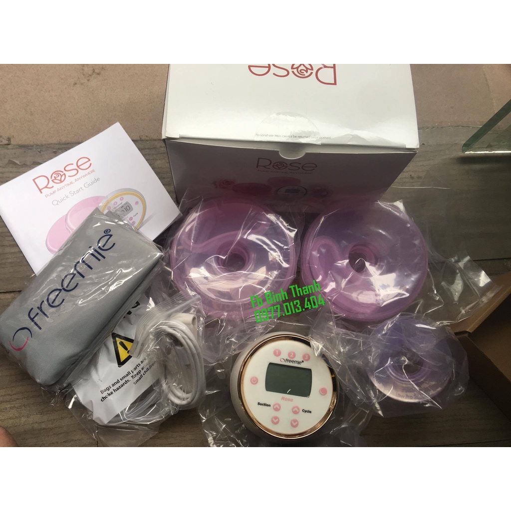 Máy hút sữa Freemie Rose - Hút sữa rảnh tay Chính hãng