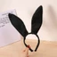 YOI Thỏ Tai Đầu Thỏ Tai Băng Đô Quấn Tóc Rửa Mặt Thỏ Cosplay Satin HairHoop