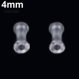 ❈Sr 1 Cặp Đường Hầm Thịt Silicon Đôi Rỉ Yên Tai Cắm Đồng Hồ Đo Unisex Xuyên