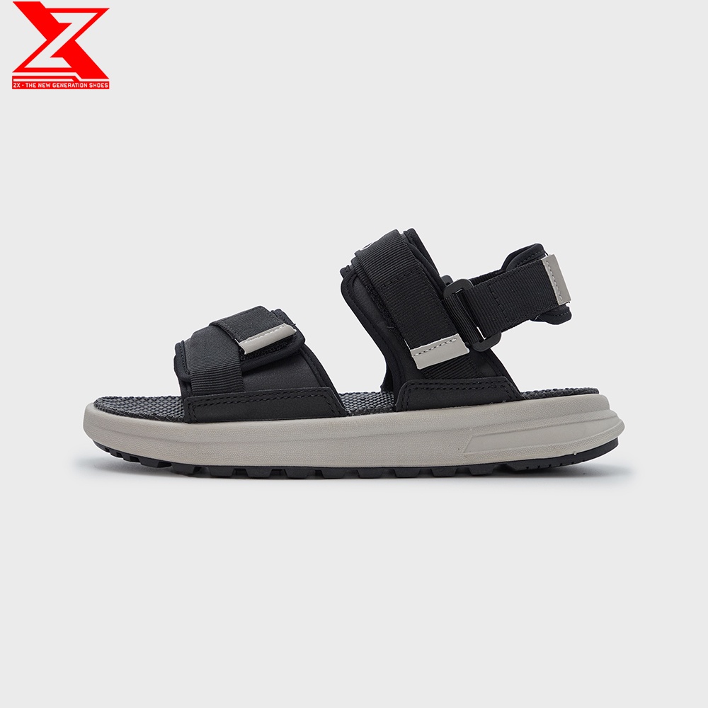 ZX 2822] Giày Sandal Nam Nữ 2 Quai Ngang Đế Bằng Đi Học, Êm Nhẹ
