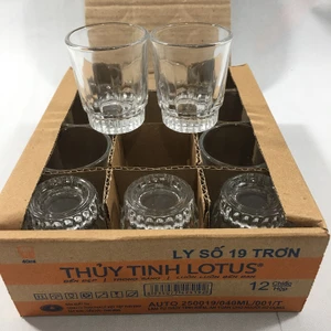Bộ ly rượu mini tủy tinh - Cốc hạt mít - Ly mắt trâu chất liệu thủy tinh cao cấp kiểu dáng đẹp