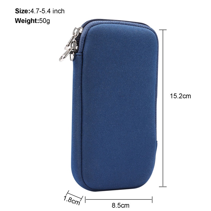 Túi đựng điện thoại chống nước đa năng 4,7-7,2 '' cho iPhone Vỏ điện thoại chống sốc có dây đeo vai