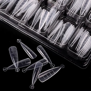 Móng úp gel gôm làm dual phom - hộp 120 cái tái sử dụng nhiều lần