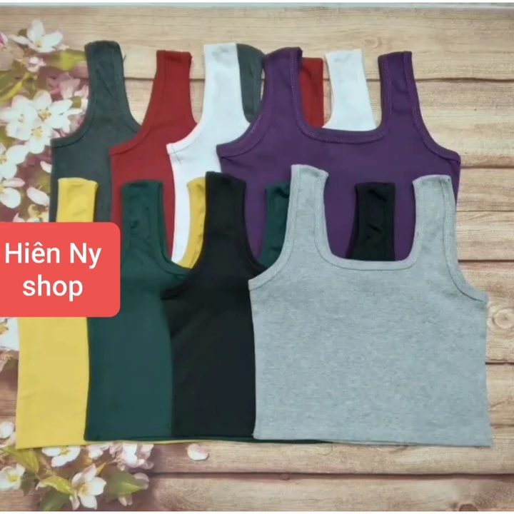Áo thun sác nách crop top nữ _ áo ba lỗ croptop nữ