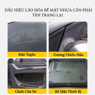 Bình Phủ Nano Phục Hồi Nhựa Nhám Da Nội Thất TrueFul, Đánh Bóng Tân Trang Nội Thất Ô Tô - Dung Tích 60ml