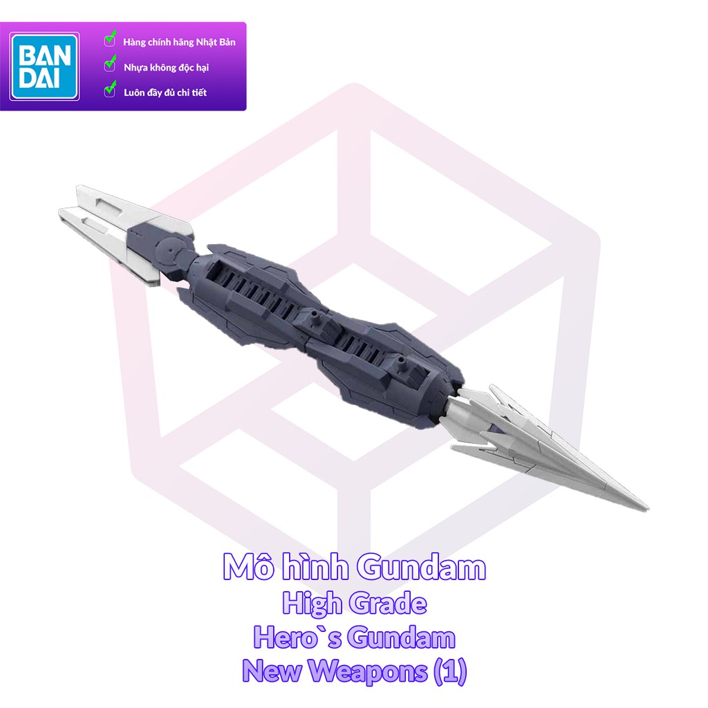 Bandai HGBD 1/144 Gundam Build Divers Saturnix Weapons Model Kit - #25 Accessory Set