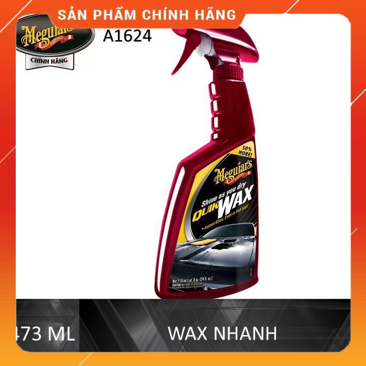 Meguiar's Wax bóng nhanh cho sơn dòng Cleaner - Quick Wax - A1624, 710 ...