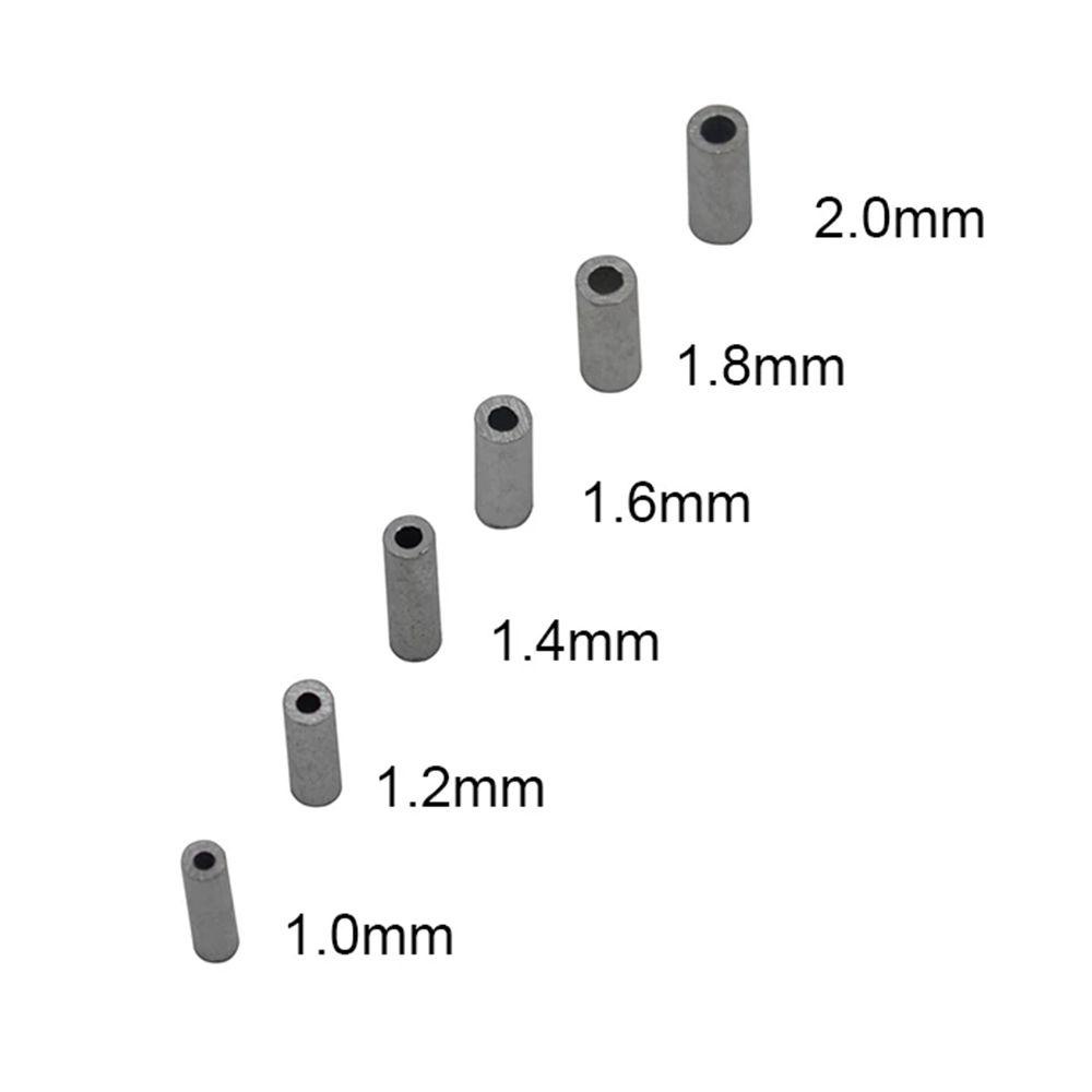 ICUCKO - 100 cái/lốc dây uốn tay thép không gỉ và nhôm chất lượng cao