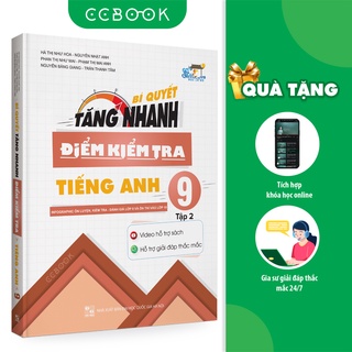 [Outlet S2] Sách - Bí quyết tăng nhanh điểm kiểm tra Tiếng Anh 9  Tập 2 | WinBook
