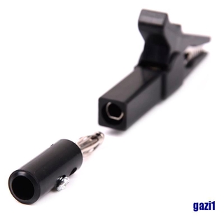 Bộ 4 sản phẩm bao gồm kẹp cá sấu 55mm + phích cắm chuối 4mm kiểm tra