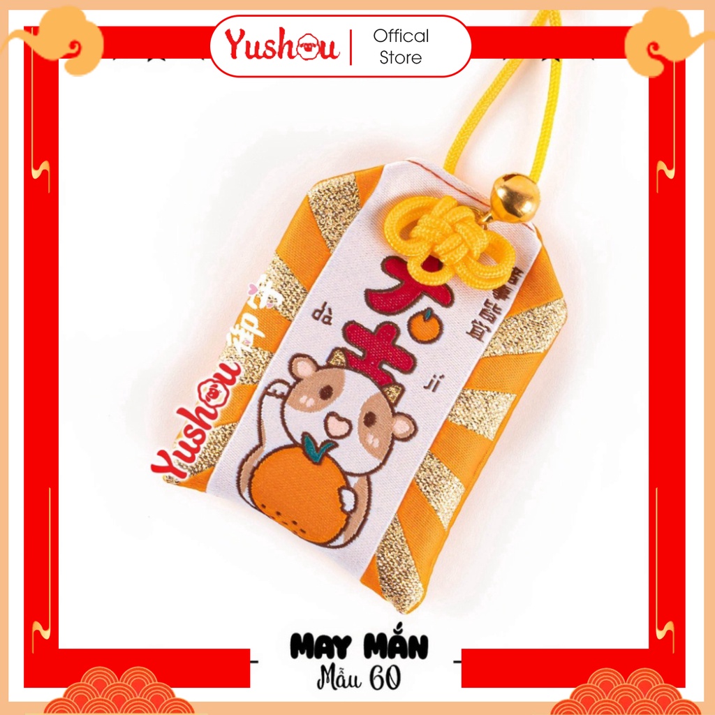 Túi Phước Yushou May Mắn - Mẫu 60 - Đại Cát Đại Lợi, Có sẵn, Quà tặng ý nghĩa.