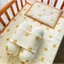 Gối chặn dùng cho bé sơ sinh ngủ ngon xô muslin cao cấp