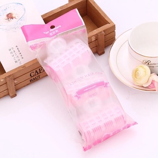 (SẴN)Set 3 lô cuốn tóc Hàn Quốc lõi nhựa siêu to dài tự dính uốn mái dài HaminStore
