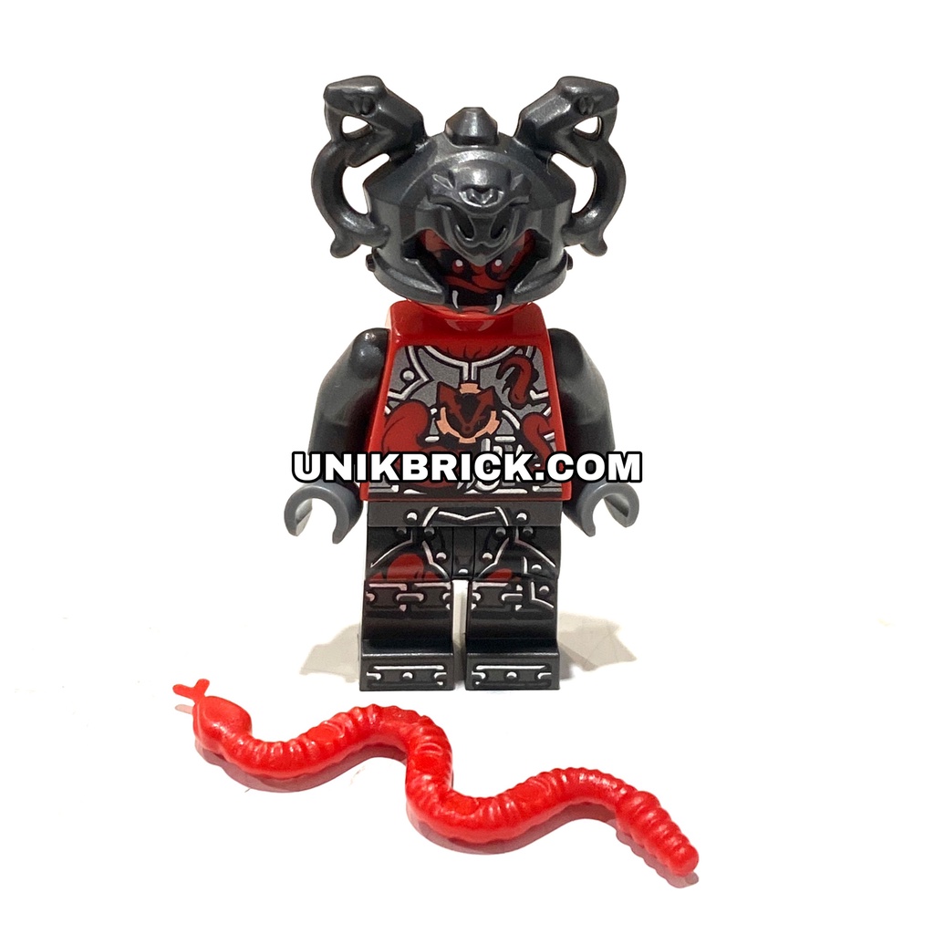 Lego UNIK BRICK Ninjago Tannin nhân vật Lính rắn đỏ trong Chima chính ...