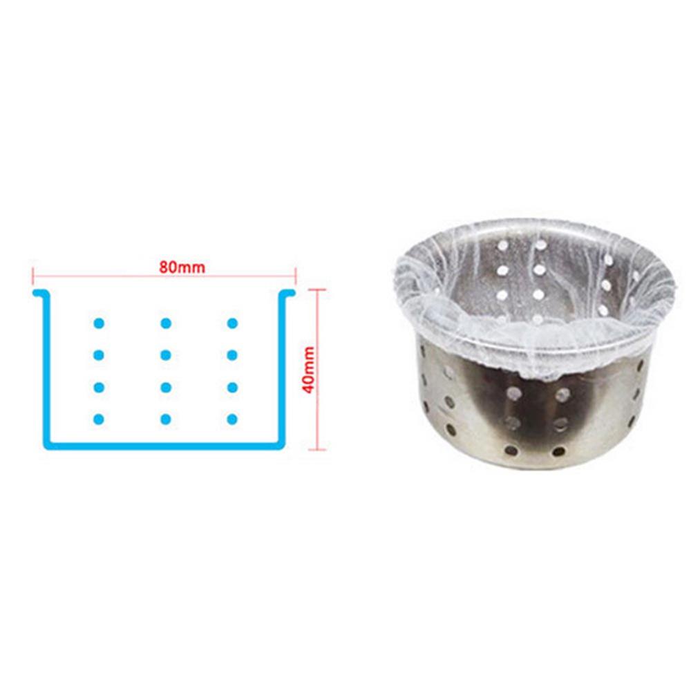 GOODH 30 / 100 Chiếc Ống Thoát Nước Nhà Bếp Dùng Một Lần Túi Đựng Rác Dư Lượng