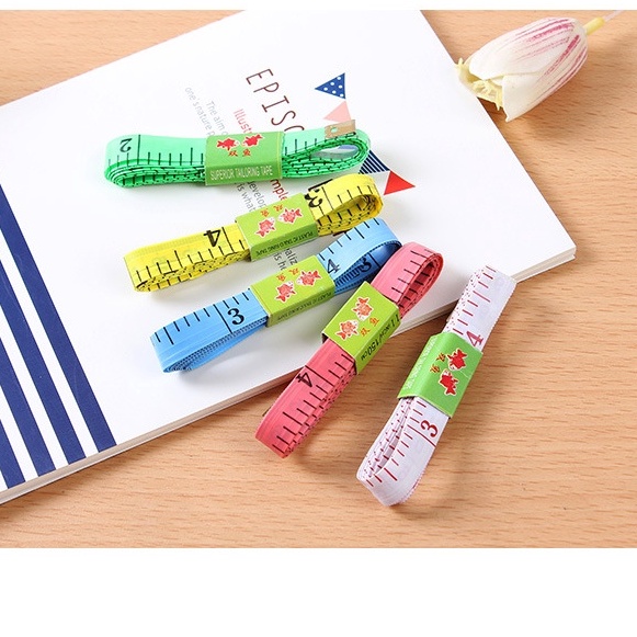 Thước Dây mềm đo quần áo - Đo Eo 3 Vòng Kiểm Tra Sức Khỏe 1.5 Mét - Quà Tặng Khách Hàng
