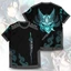 YB1 Anime Genshin Tác Động Áo Thun Nữ Tay Ngắn Áo Rời Áo Unisex Kazuha Xiao Yaya Áo Sơ Mi Plus Kích Thước BY1