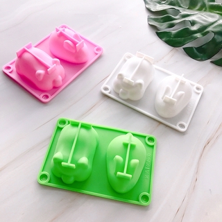 Khuôn Silicon Hình Thỏ/heo 3D Dùng Làm Bánh Và Kẹo Sô Cô La,Tàu Hũ,Rau Câu