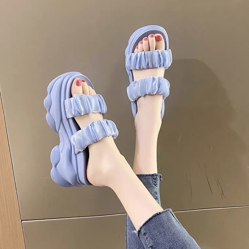Dép nữ đế cao thời trang điệu đà (7-8cm)