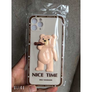 Ốp điện thoại viền vuông thú nổi dành cho iphone 6splus/7/7plus/8/8plus/x/xr/xs/11/12/13/pro/max/plus/promax