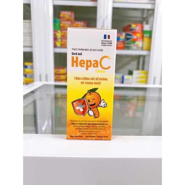 [Chính hãng] HepaC giúp tăng cường chức năng gan và sức đề kháng cho cơ ...