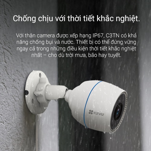 Ảnh Camera WI-FI EZVIZ C3TN 2MP, Ngoài Trời, Không/Có Màu Ban Đêm, IP68 3