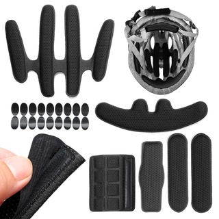 HEARTHLY 24 Cái / bộ Mũ Bảo Hiểm Bên Trong Bộ Đệm Xe Máy Xe Đạp Xốp Đa Năng Thay Thế