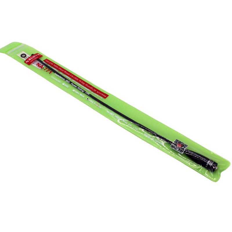 Nagoya NA-771 SMA-F Female Dual Band VHF/UHF 144/430MHz Soft Antenna NA771 For B