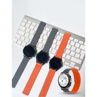 Dây Đeo Đồng Hồ 22mm Bằng Silicon Khóa Nam Châm Cho Huami Amazfit GTR 4 3 2 2e GTR2 GTR3 Pro / Pace / Stratos 2 2S 3