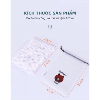 Set 100 Màng Bọc Thực Phẩm Co Giãn Túi Gấu Đa Năng Siêu Dai Có Chun Tiện Dụng