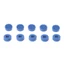 Yoo 10 Chiếc Trackpoint Con trỏ Chuột Stick Point Cap Cho Laptop Bàn Phím Laptop Bàn Phím Đen Xanh