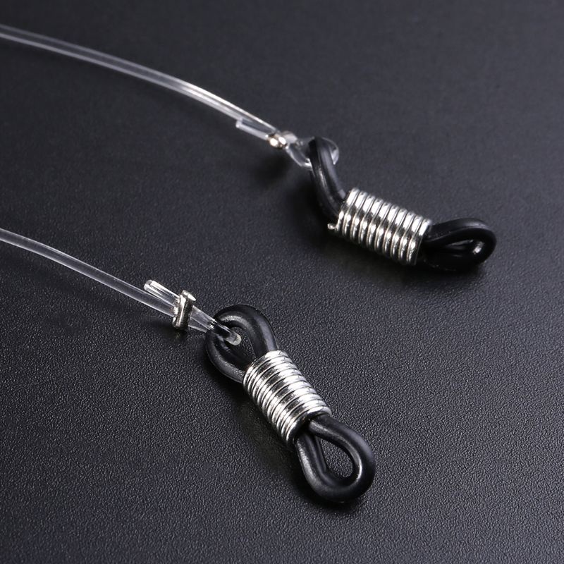 Bầu trời Kính mắt trong suốt Dây đeo chống trượt Dây cổ co giãn Kính mắt thể thao ngoài trời