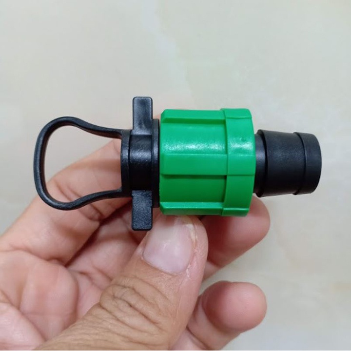 Bịt ống tưới nhỏ giọt dẹp 16mm, đầu bít cuối đường ống hệ thống tưới nhỏ giọt