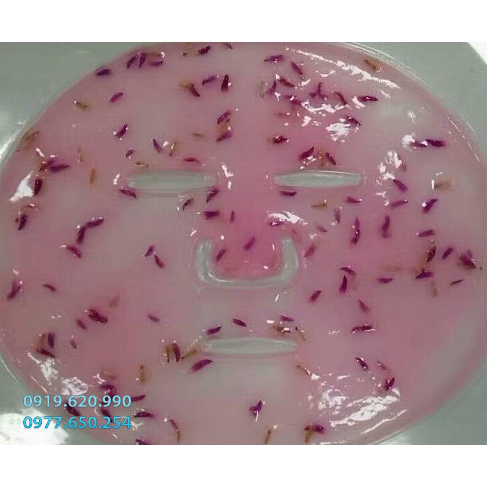 Bột Mặt Nạ Collagen Hoa Hồng Tươi Cao Cấp Cho Spa [Gói 1kg]