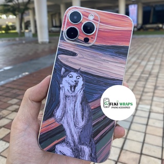 Tấm dán Skin Mặt Sau Hình Sói FULL VIỀN Dành Cho 13prm , 12prm , 11prm , x , xsm , ip11 , ip12 , ip13 - FukiShop