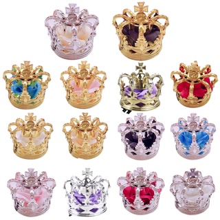 Vipdeal1 Lolita Công Chúa Tiara Vương Miện Luxuries Nhân Tạo Hoa Hồng Cosplay Mũ Đội Đầu Phụ Kiện Tóc Có Kẹp Ribb