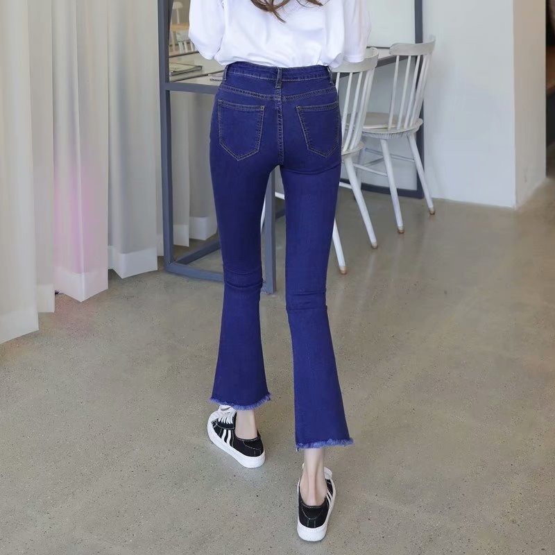 Ảnh Quần jeans nữ DADUHEY ống loe thời trang 1